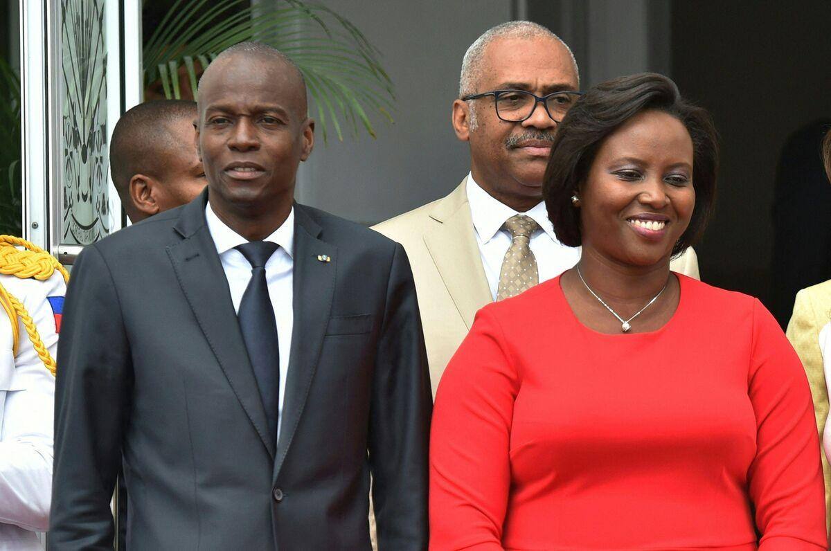 The widow of the assassinated Haitian president questions her safety