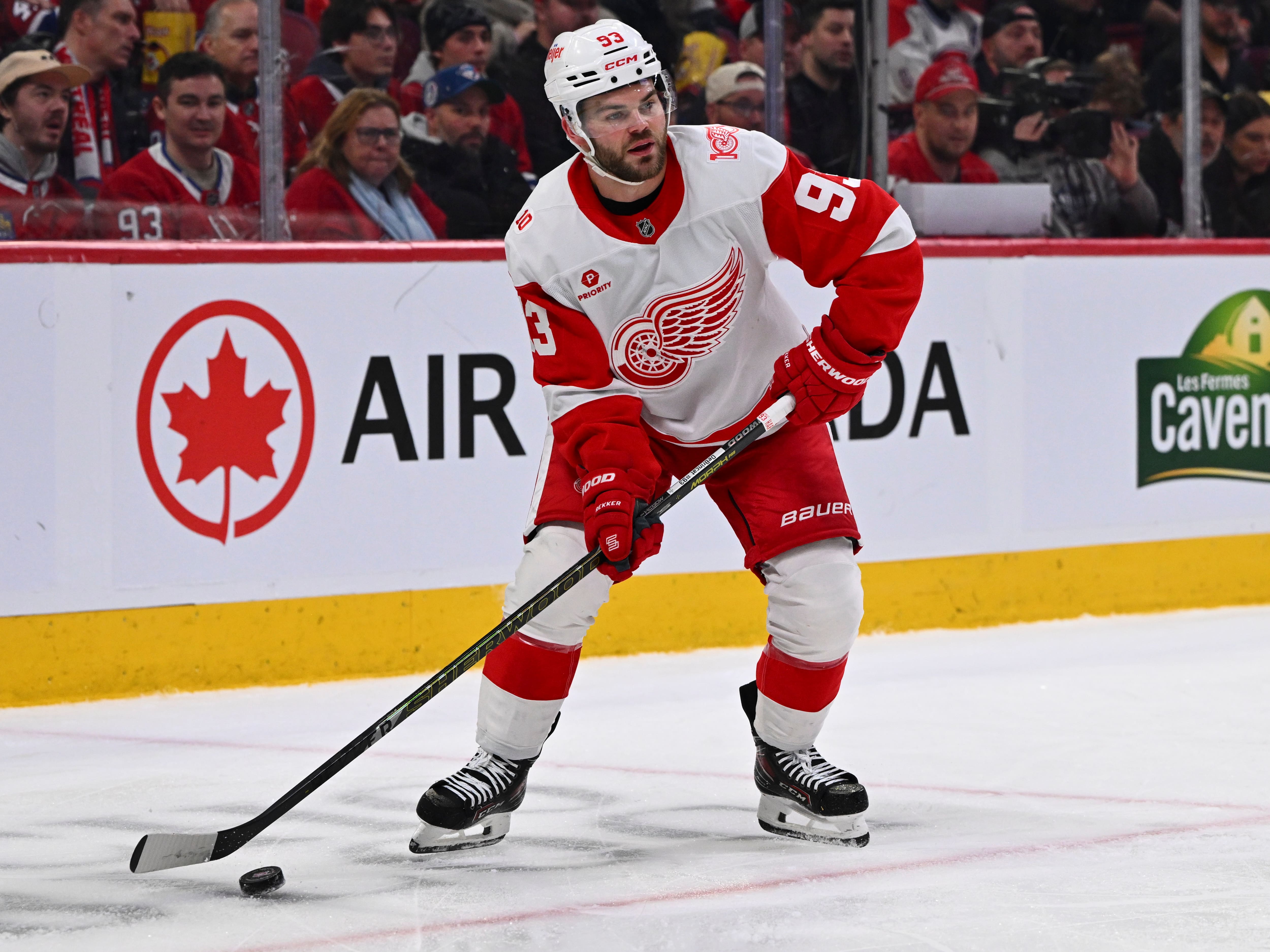 DeBrincat ne veut pas quitter les Red Wings