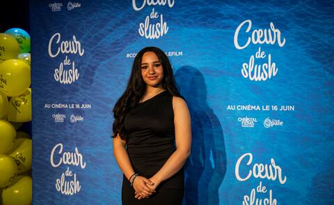 The actress Salma Serraji