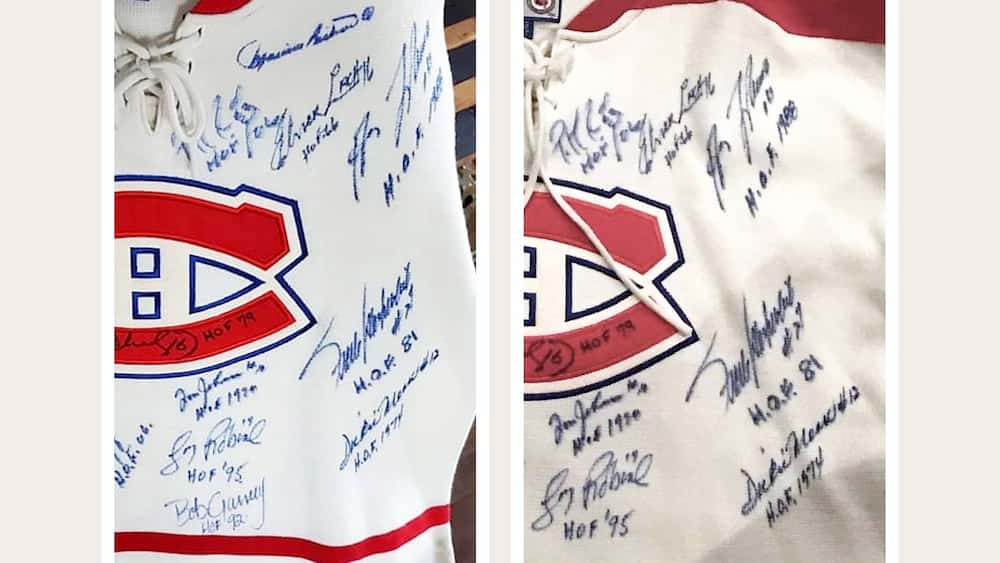 Fraude: l’autographe de Maurice Richard apparaît sur un chandail du Canadien des années après sa mort