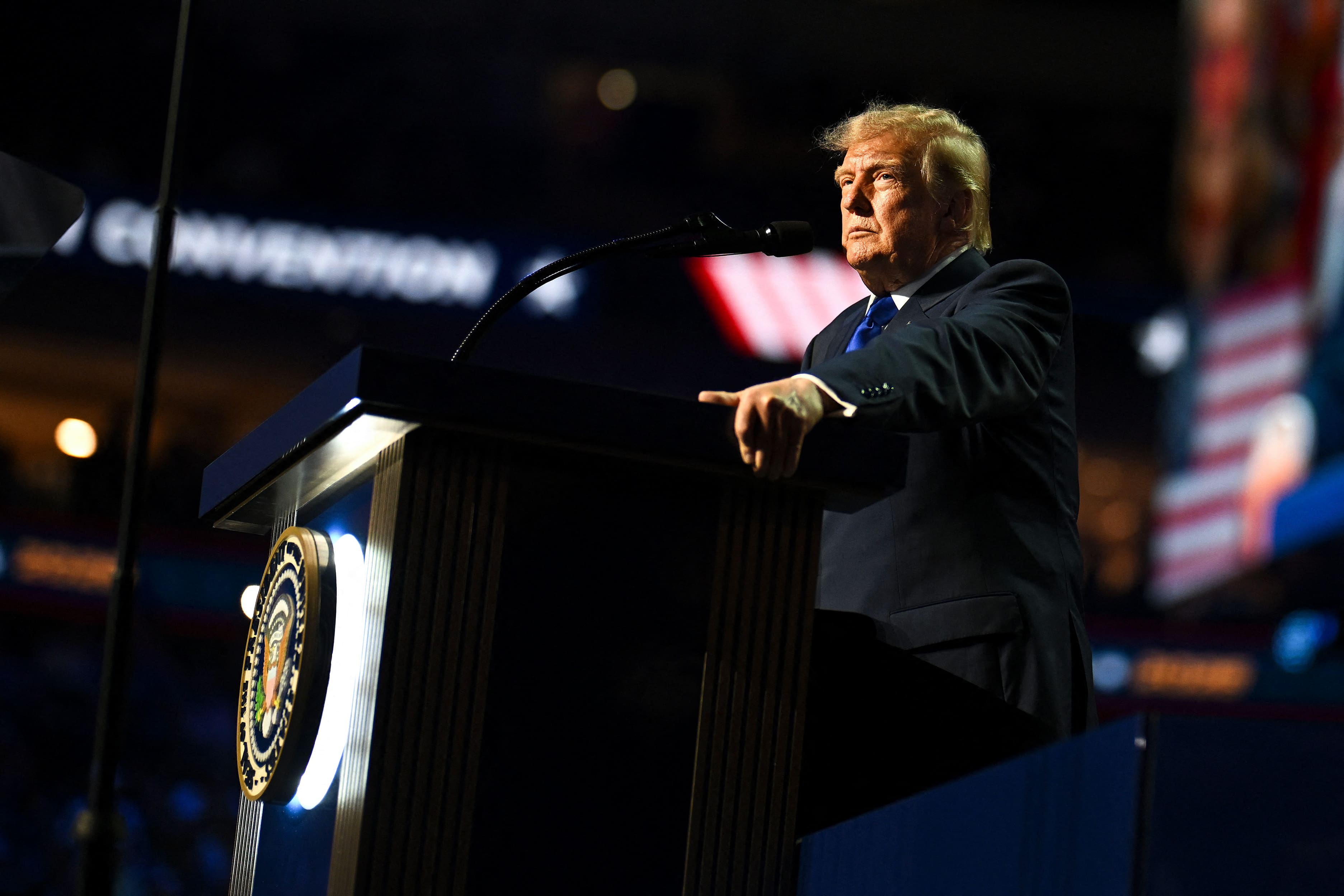 À Dallas, Trump mise sur sa personne et un «dividende» pour sauver les élections de mi-mandat