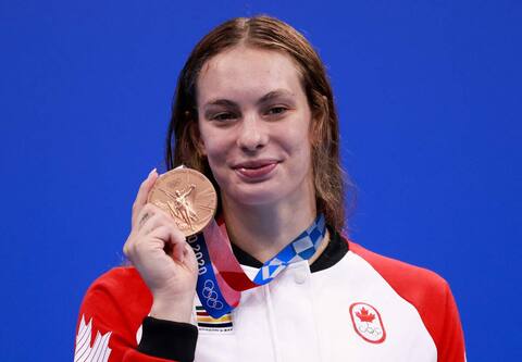 Tokyo Games: Benny Oleksiak becomes the best medalist at the Summer Games in Canada