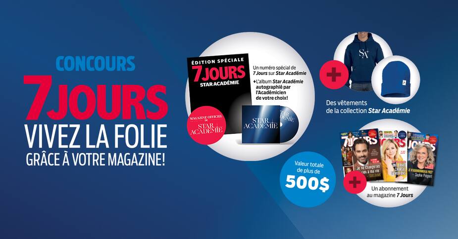 Image principale de l'article Un concours pour les adeptes de Star Académie
