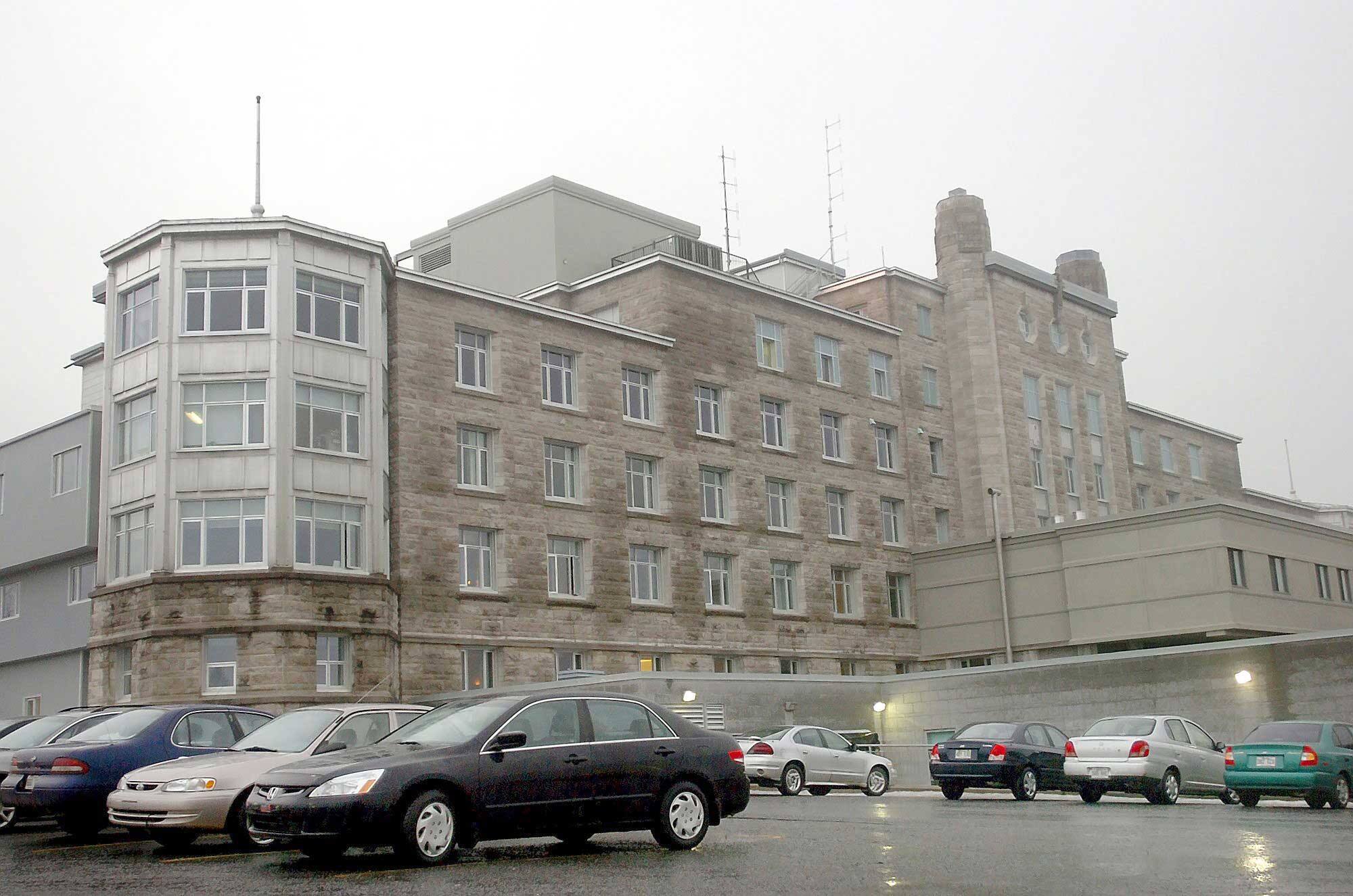 L’hôpital de Saint-Georges, en Beauce.