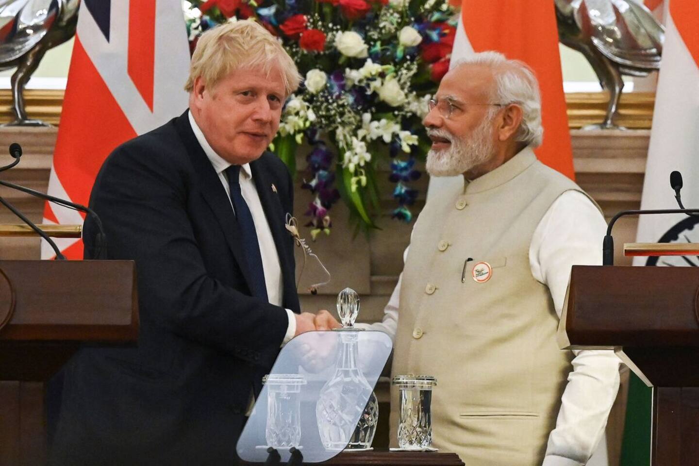 Accord entre la Grande-Bretagne et l'Inde sur un partenariat de défense et de sécurité
