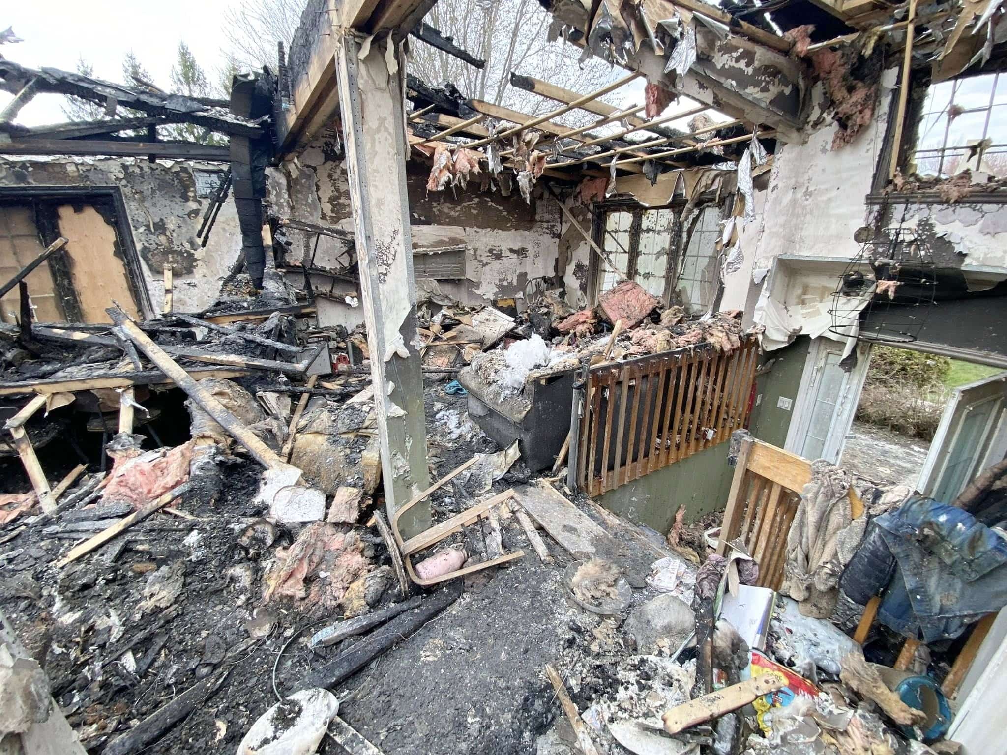 Vague d’amour pour une famille qui a tout perdu dans un incendie
