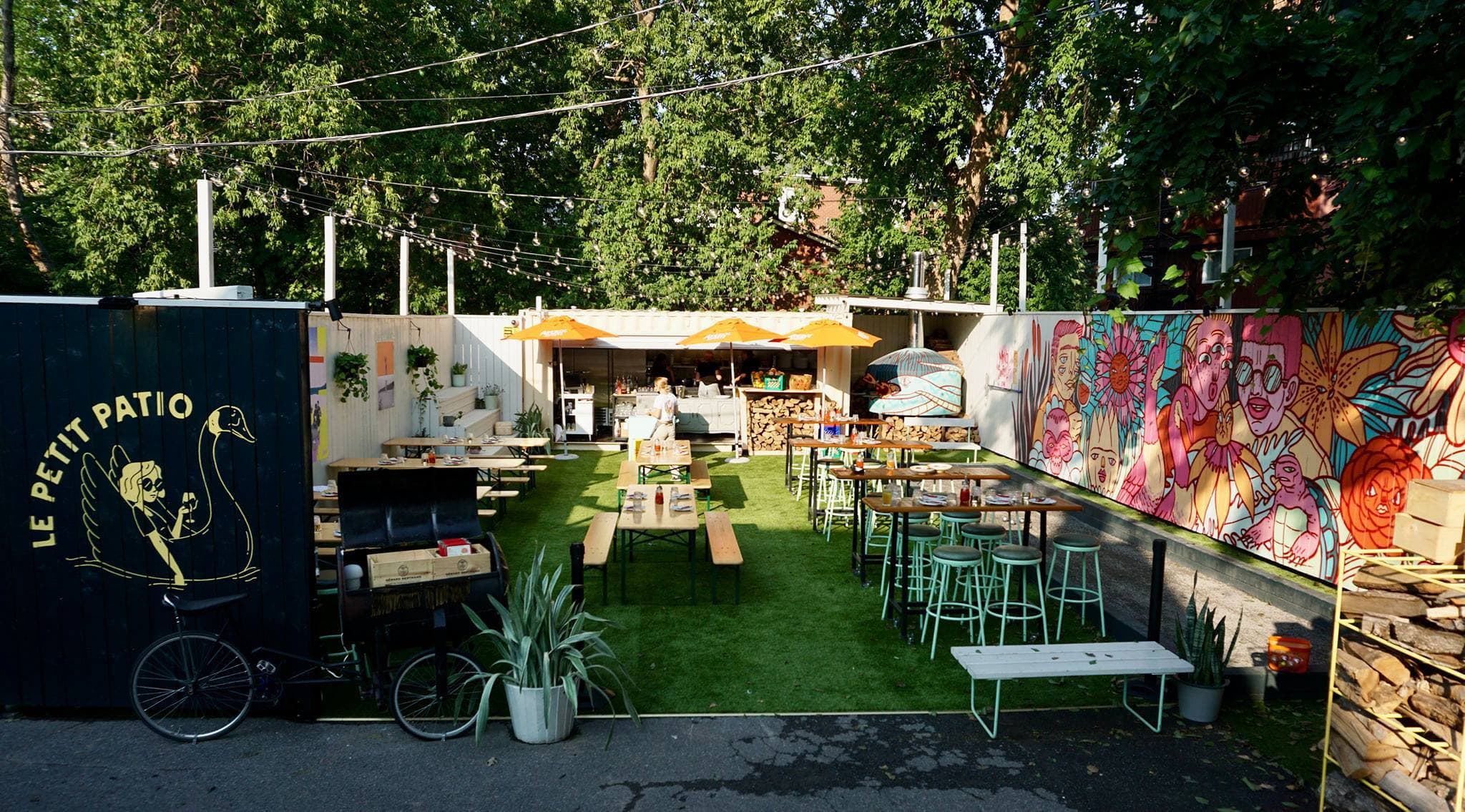 Nouveau resto à ciel ouvert pour Le Boating Club 