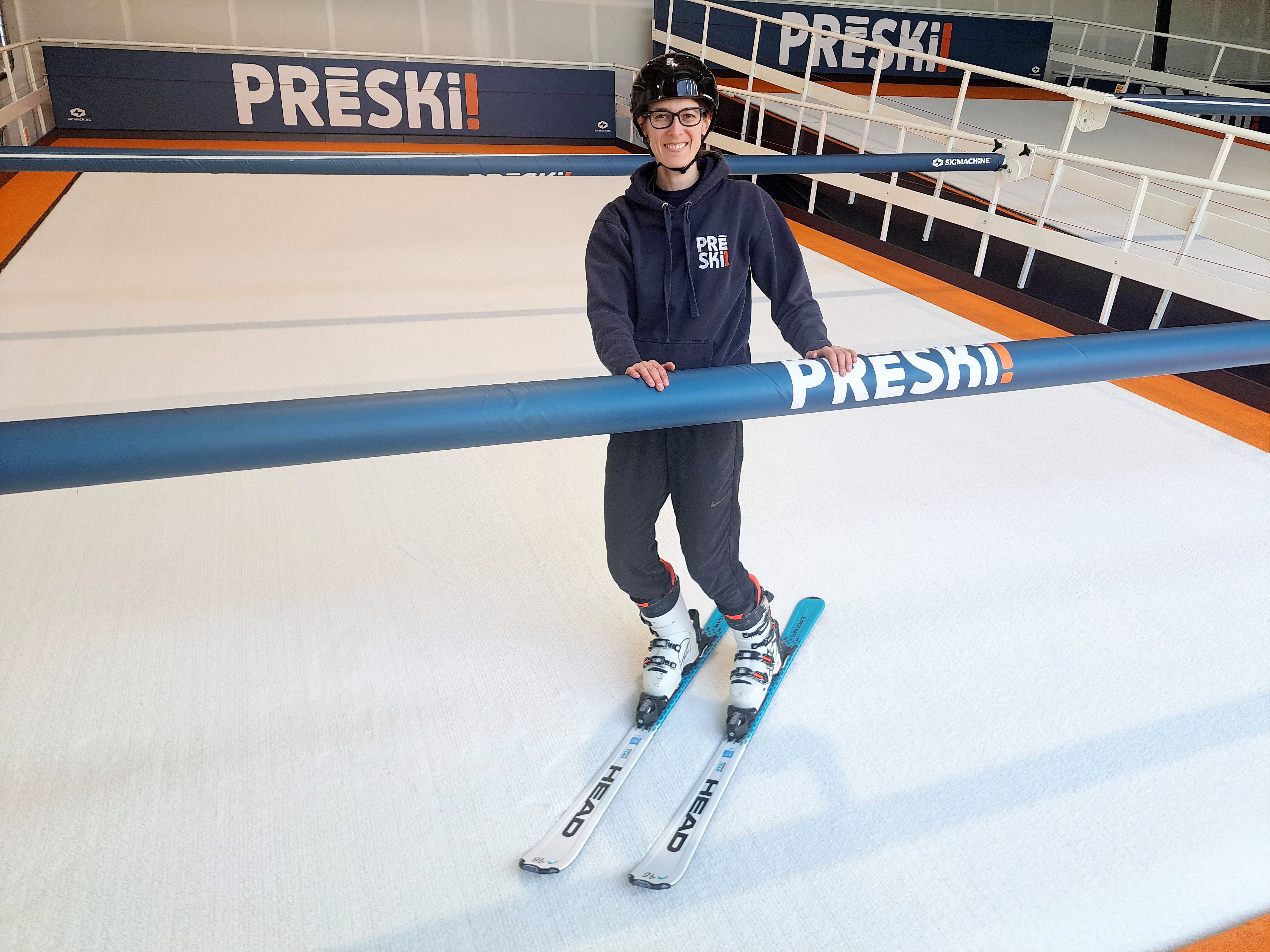 C'est possible de skier avant l'arrivée de la neige avec le centre de Préski