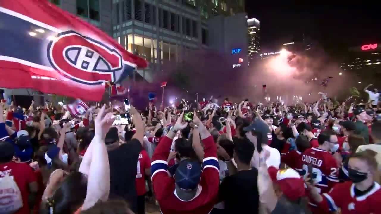 La victoire des Canadiens en images TVA Sports