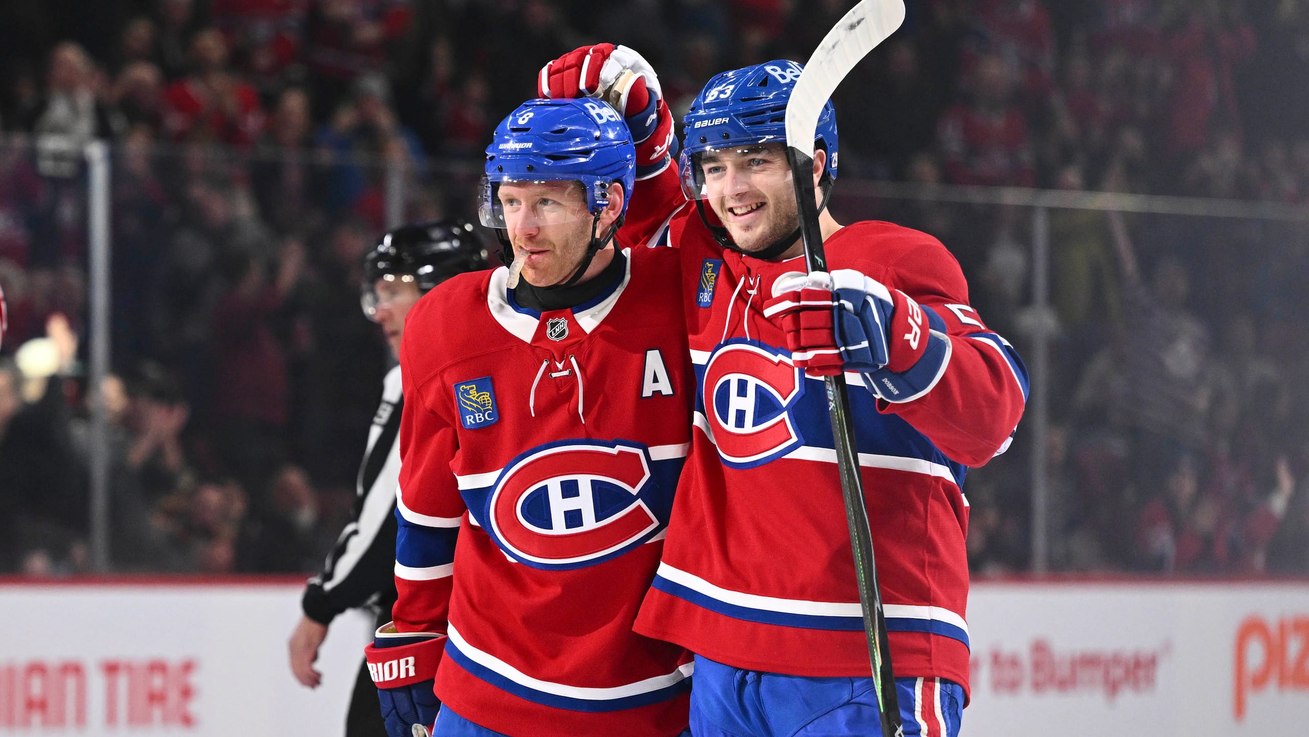 Photo: TVA Sports Kaiden Guhle returns to bolster Canadiens defensive lineup