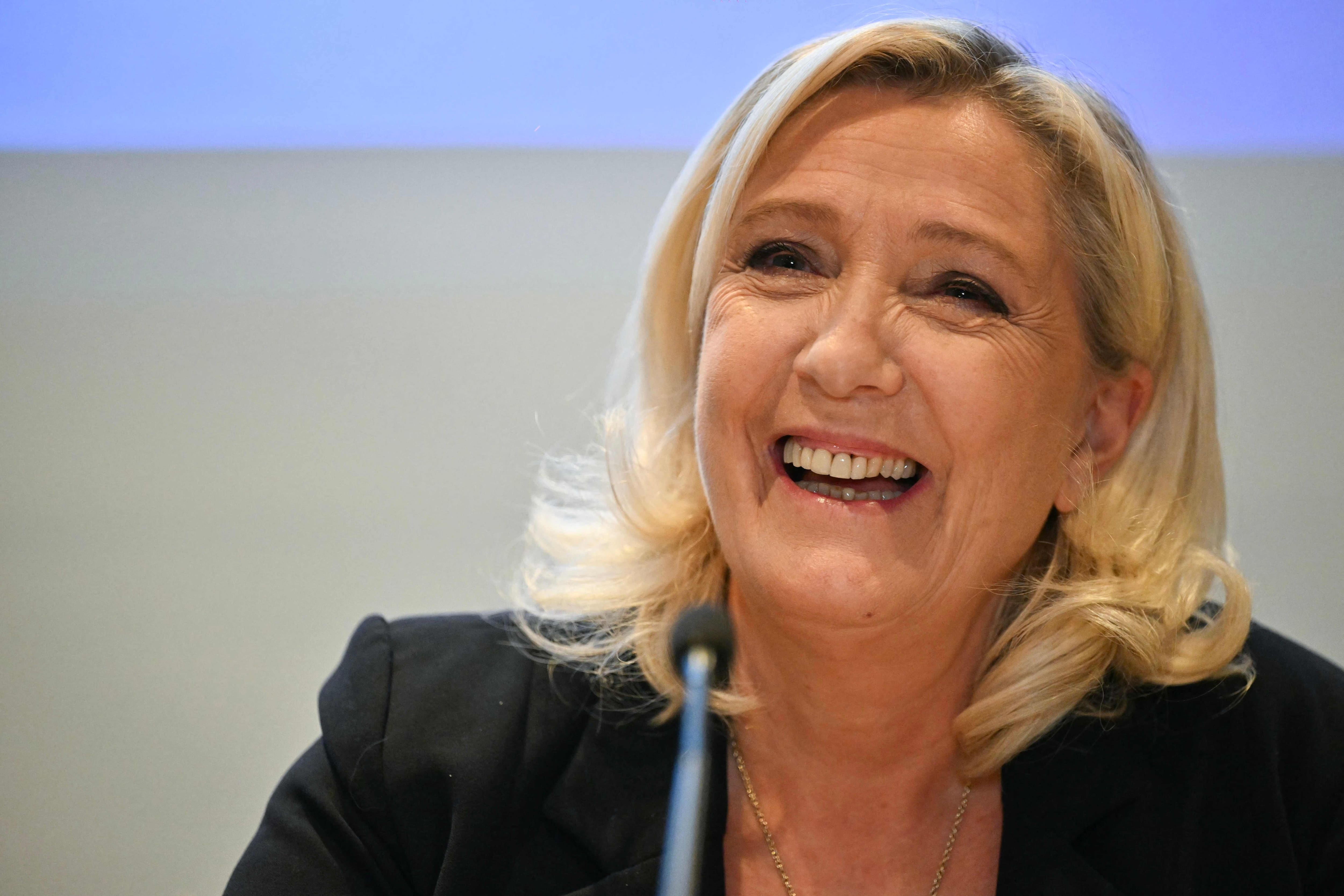Saccages en France: Le Pen jubile