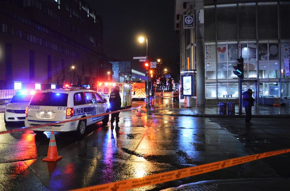 Image principale de l'article Un homme de 31 ans poignardé au centre-ville