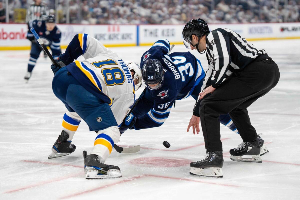 &Agrave; TVA Sports: match 7 entre les Blues et les Jets