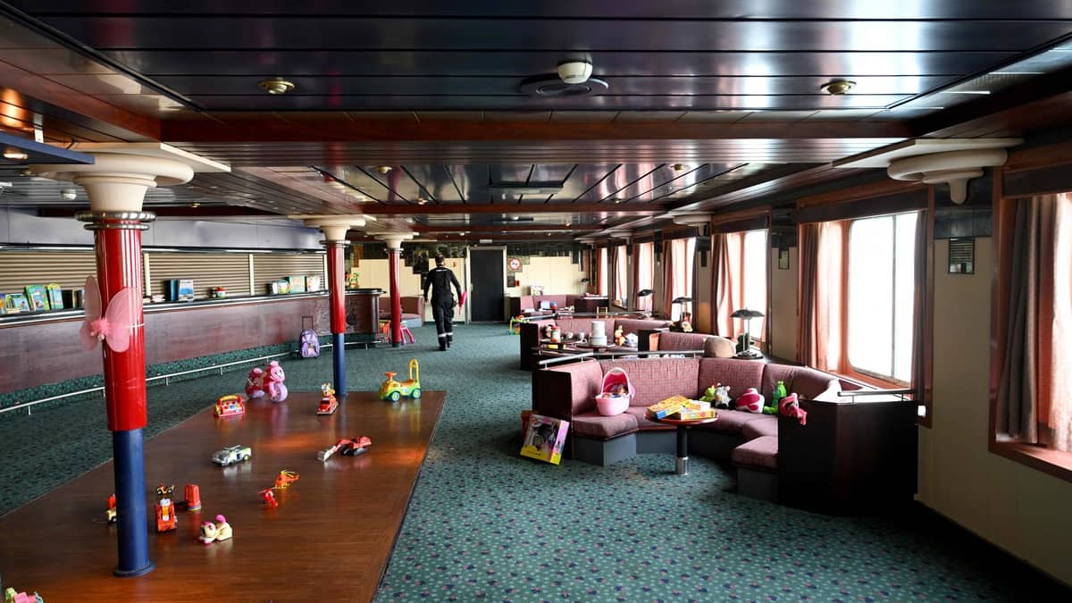 France: un traversier transformé en hôtel flottant pour réfugiés ukrainiens