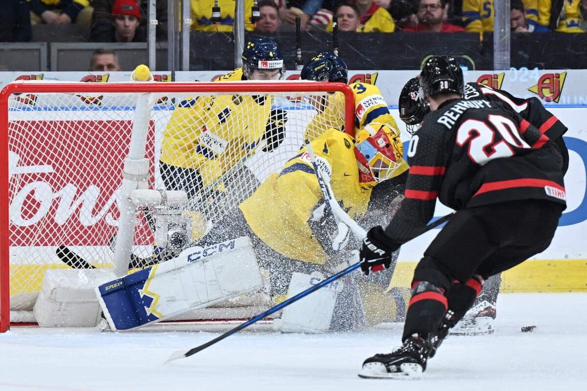 Trop brouillons, les joueurs du Canada ont frapp&eacute; un mur contre la Su&egrave;de