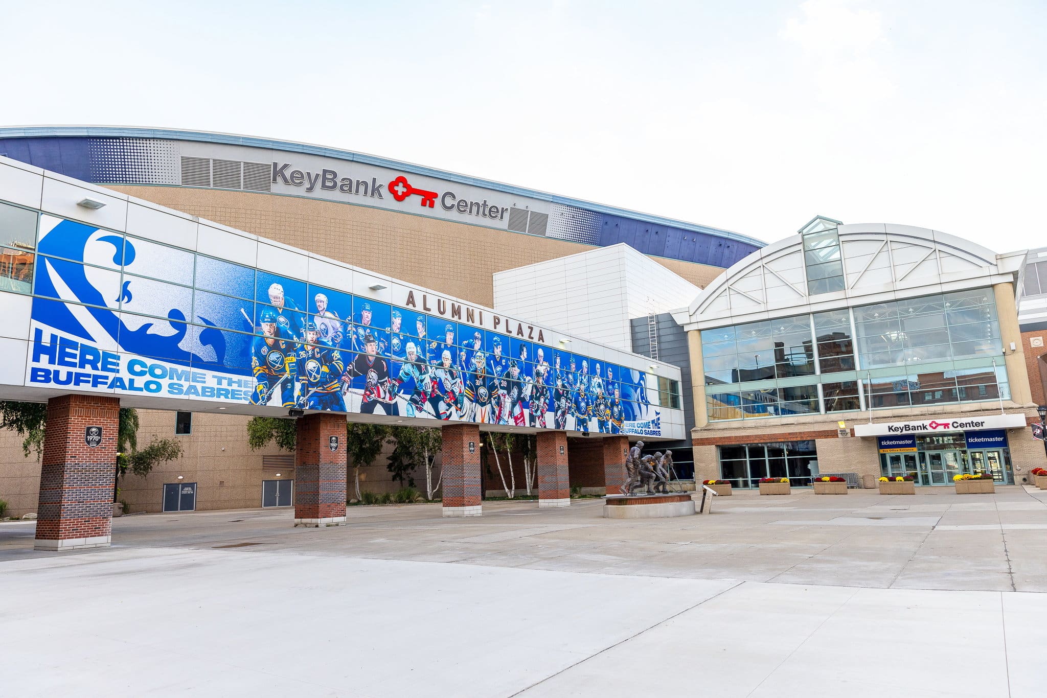 Le KeyBank Center de Buffalo.