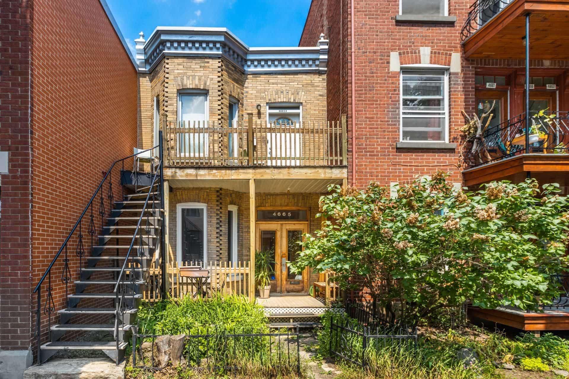 Un duplex du Plateau à vendre pour 799 000$ 