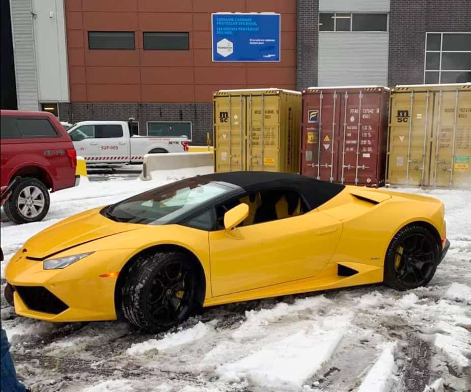 Image principale de l'article Escapade en haute mer pour une Lamborghini volée