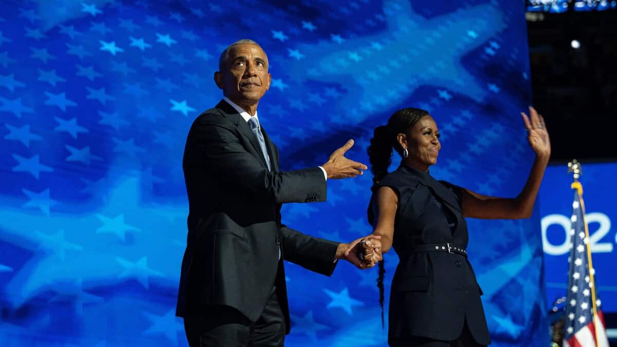 «Yes, she can!» Michelle et Barack Obama saluent en Harris «l'espoir» retrouvé