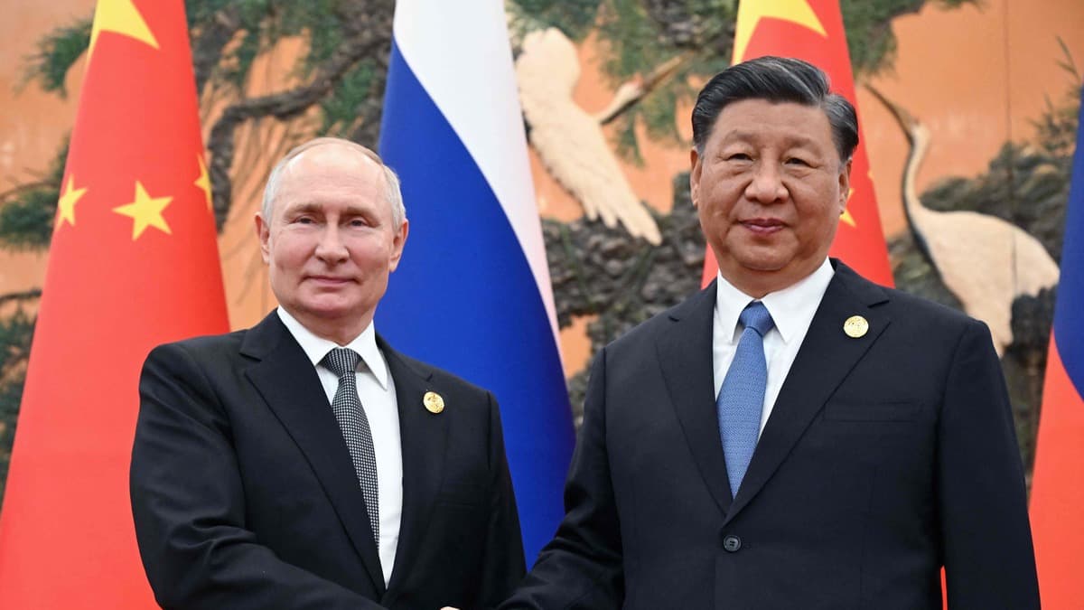 Putin is in China to get support in his war in Ukraine Putin is in China to get support in his war in Ukraine