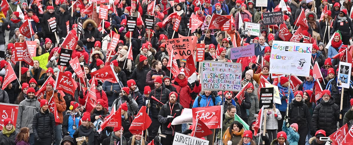 Grande mobilisation du secteur public: voici pourquoi ces gens prenaient part à la manifestation
