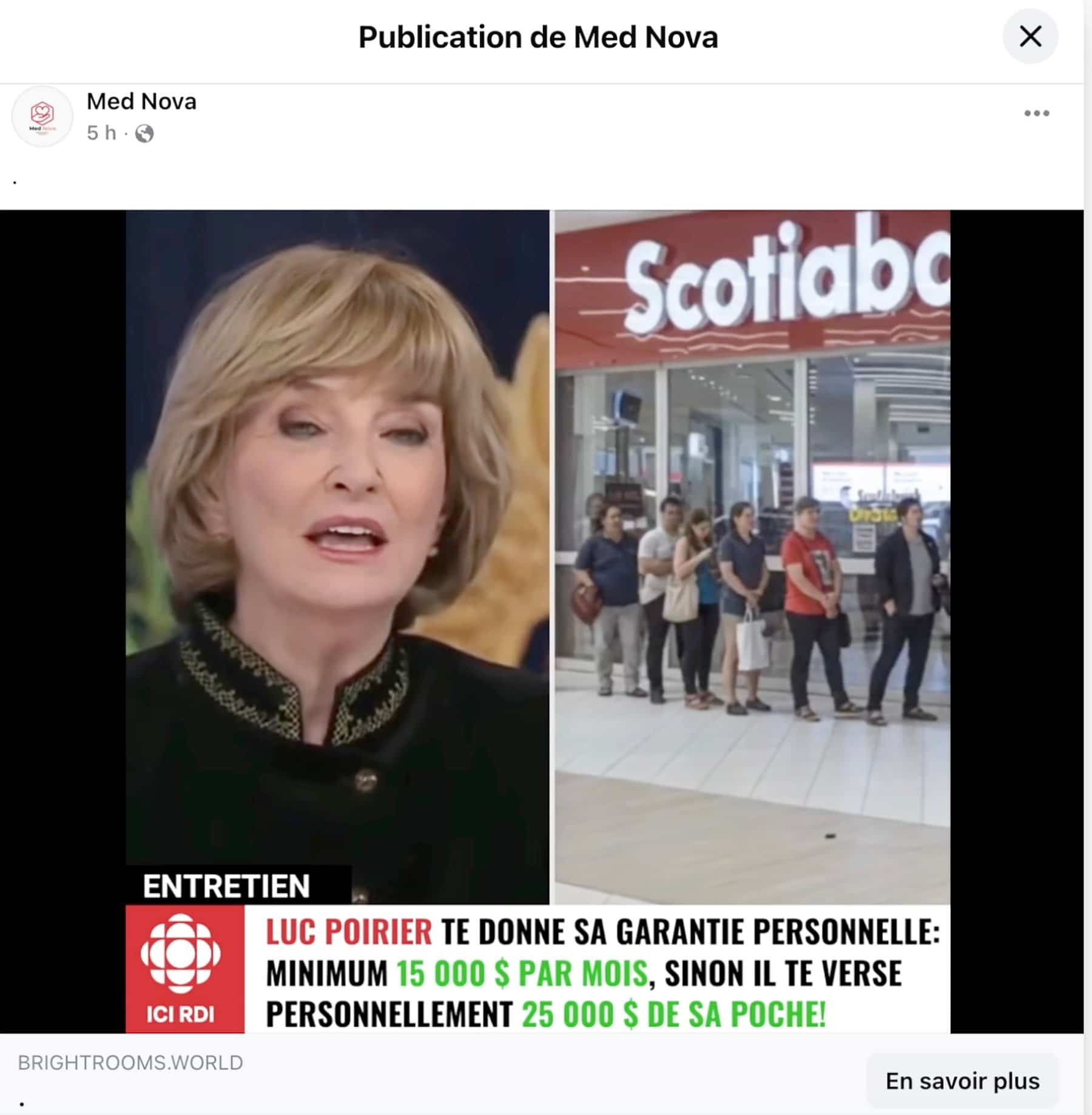 Publicités bidon avec hypertrucage: Facebook n’a pas intérêt à combattre la fraude
