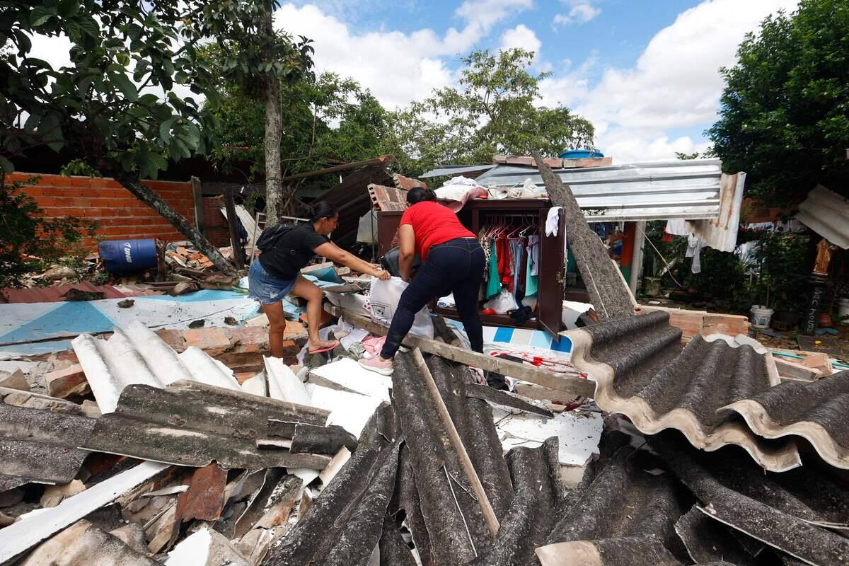 [EN IMAGES]  Terremoto de magnitud 6.5 en Colombia, se sintió fuertemente en Bogotá