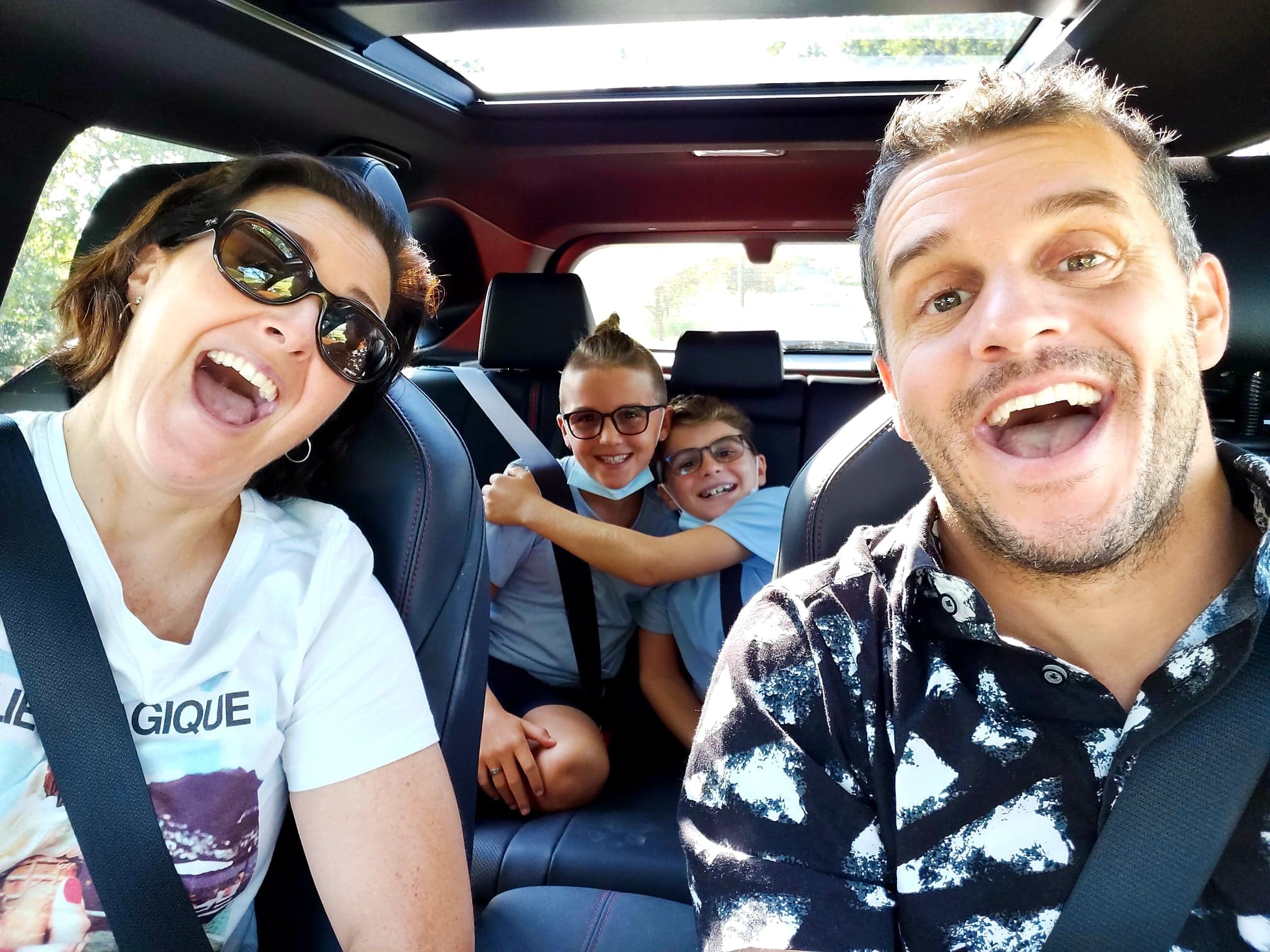 Il vit pour la 1re fois la rentrée de ses garçons