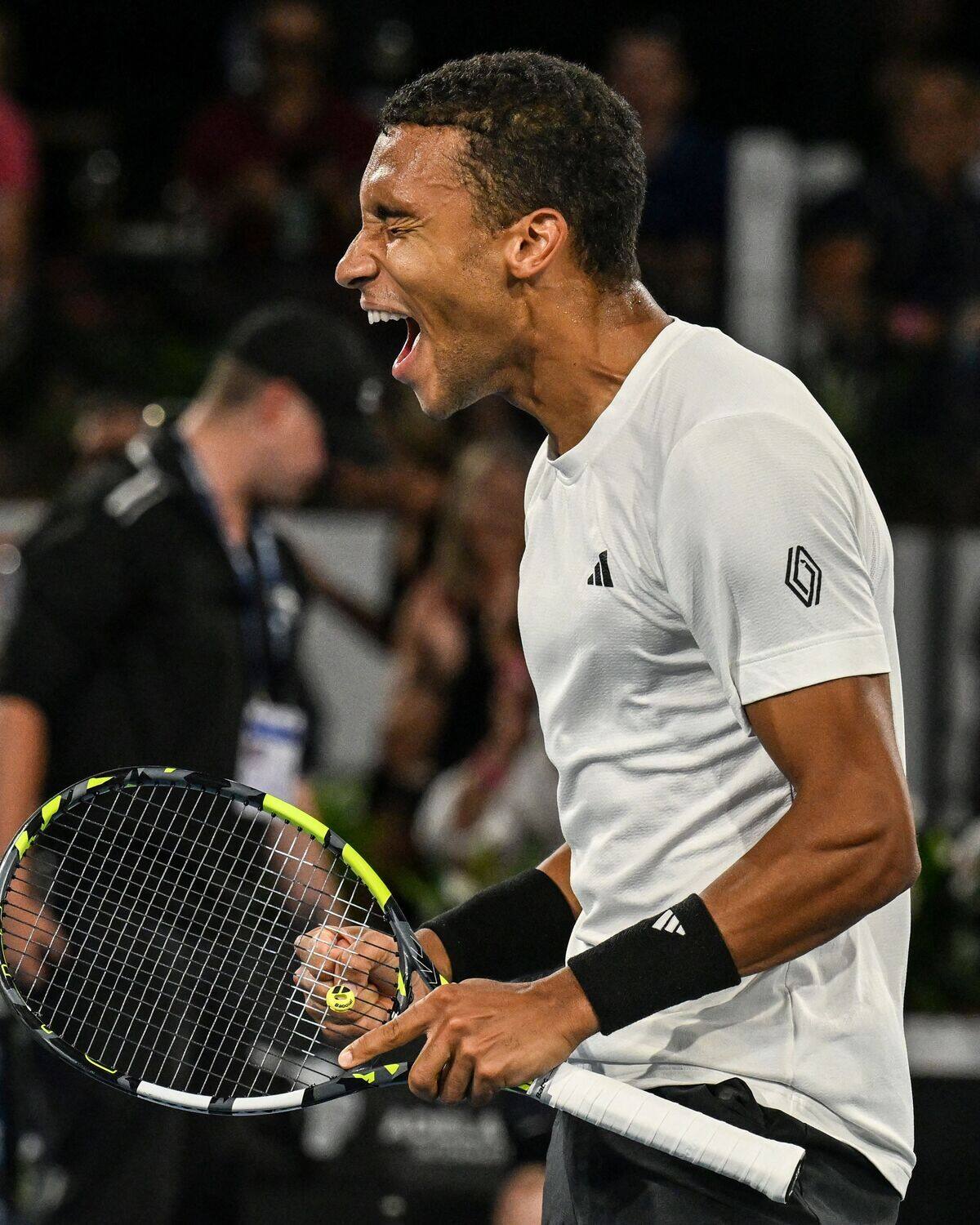 Open d'Australie: F&eacute;lix Auger-Aliassime poursuit sa superbe s&eacute;quence