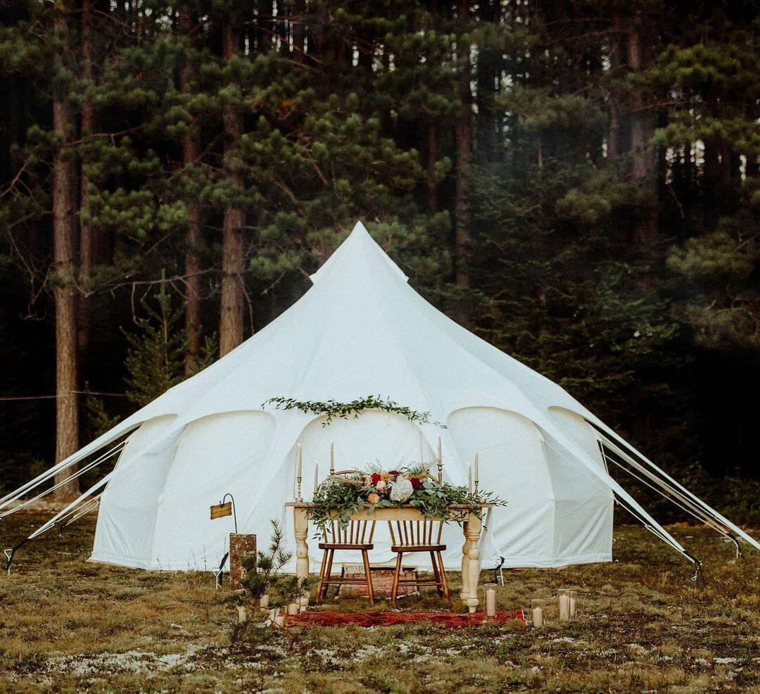 Le glamping de l'hôtel UNIQ est de retour 