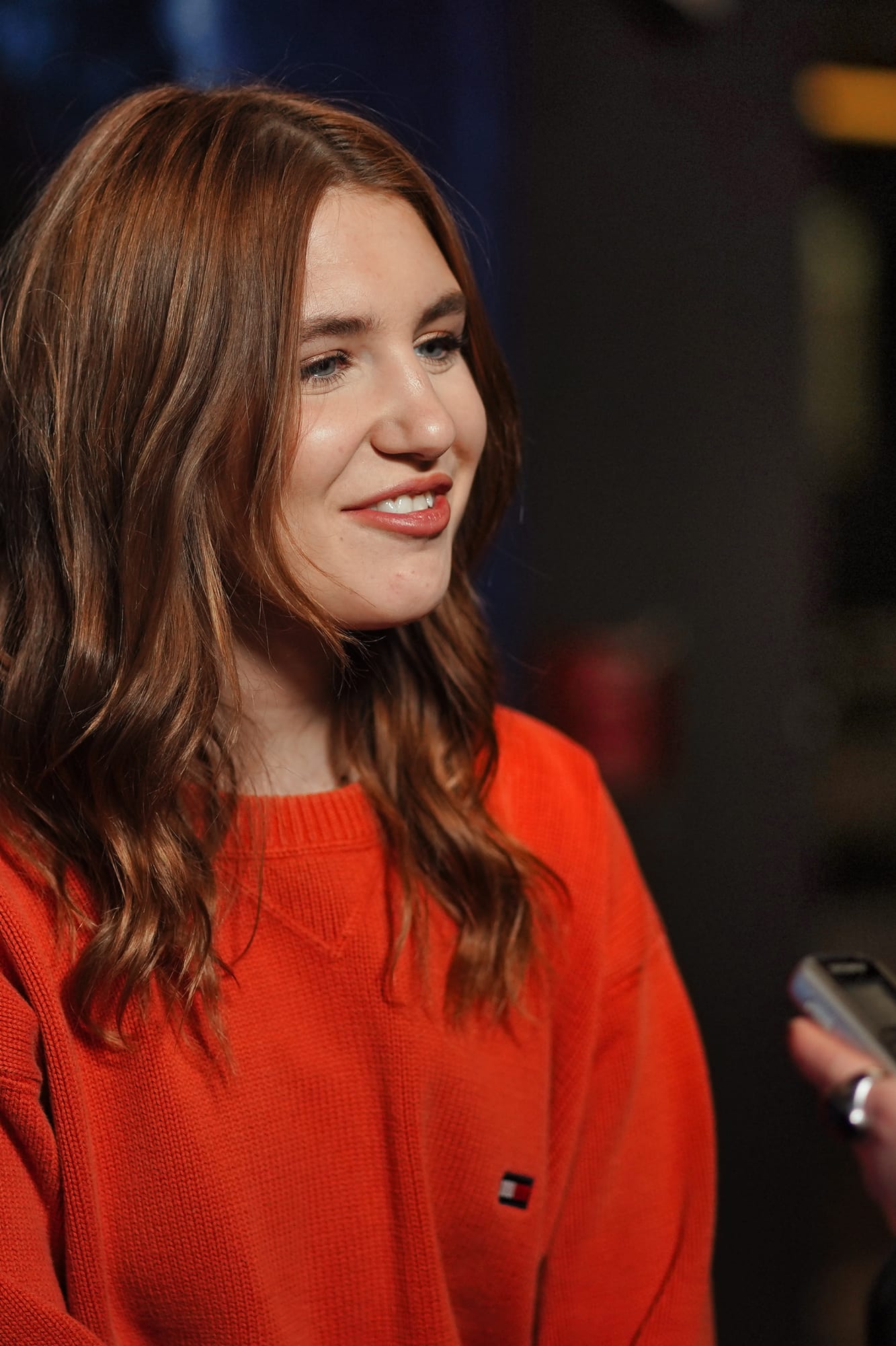 Elle rayonne en une de magazine 