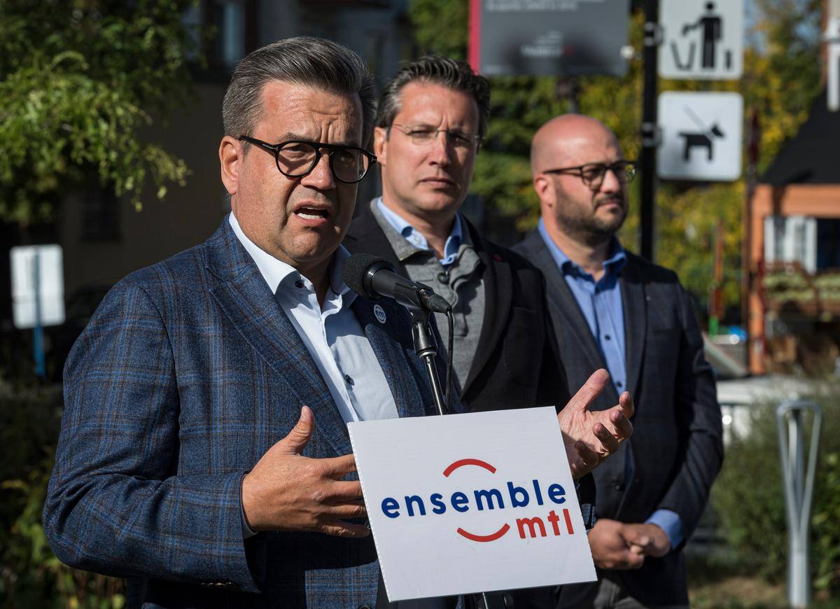 Coderre promet de r&eacute;am&eacute;nager le boulevard de l&rsquo;Acadie