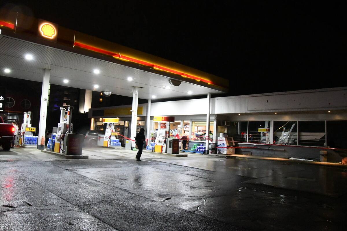 Motorist's Pedal Mistake Leads to Violent Crash at Quebec Gas Station