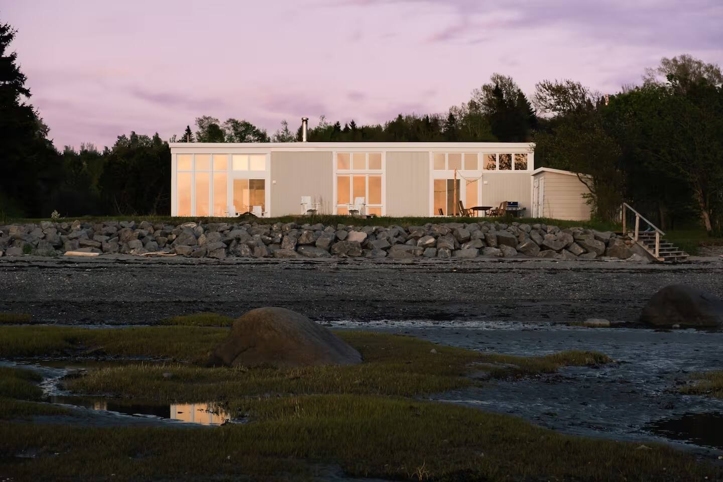 24  chalets pour se réveiller au bord du fleuve