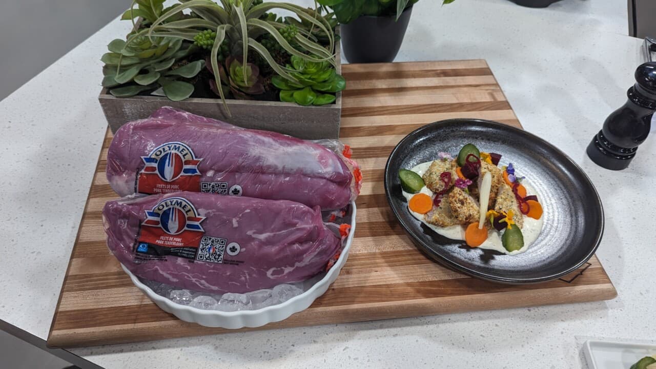 Filets de porc croustillants au parmesan