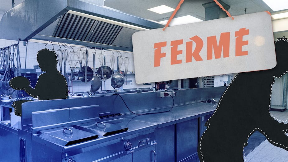 Image principale de l'article Des restaurateurs obligés de fermer