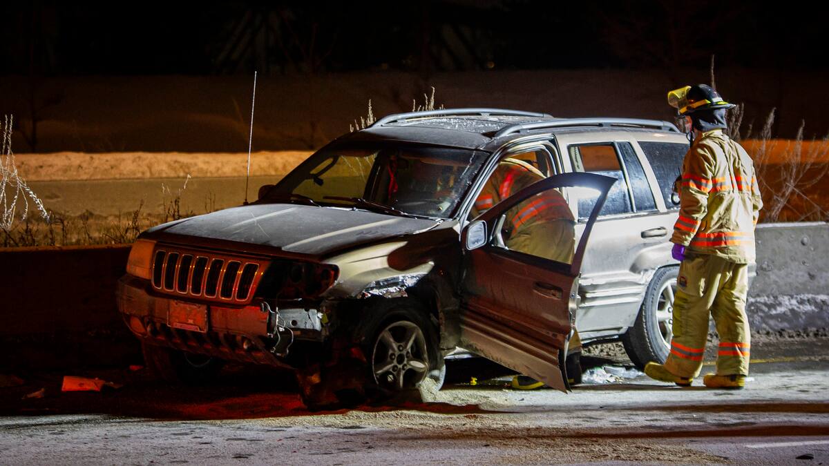 Une conductrice blessée après une sortie de route sur l’A-15