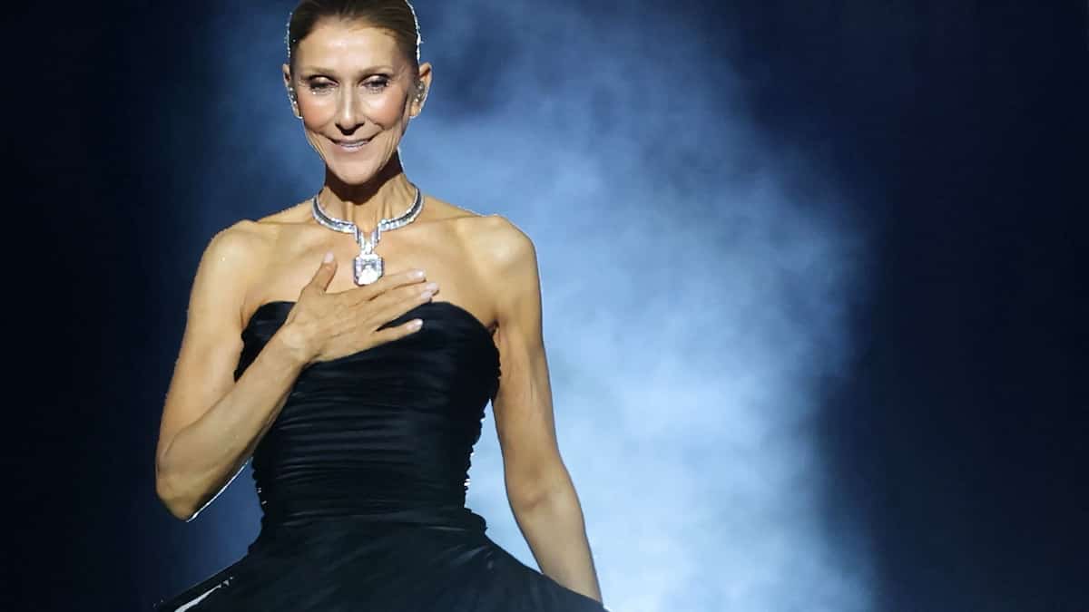 Voyez les images incroyables du retour touchant de Céline Dion sur scène après six ans d'absence