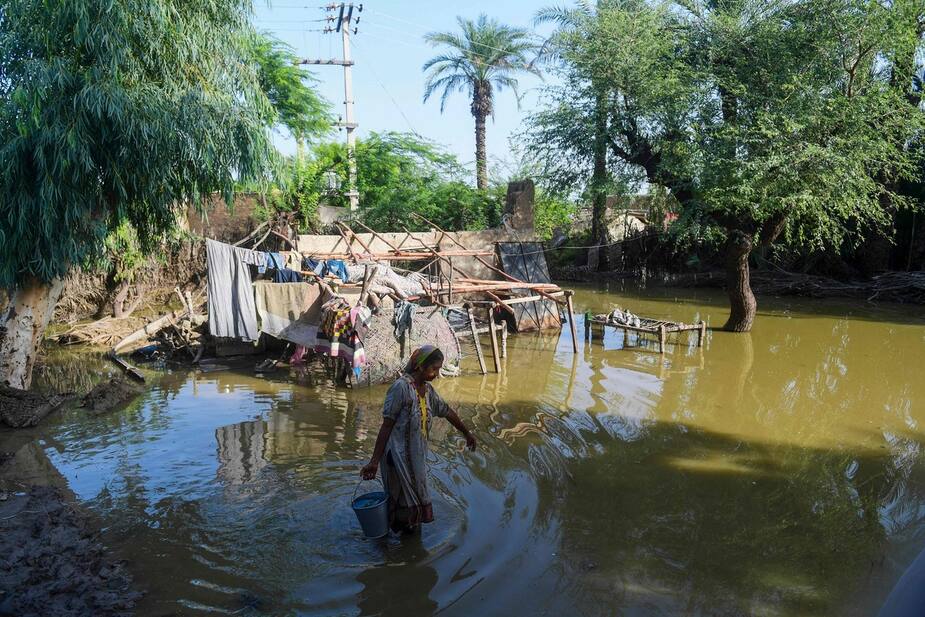 Image principale de l'article Un tiers du Pakistan «sous les eaux»