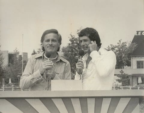 Paolo Noël et Yves Corbeil en 1982