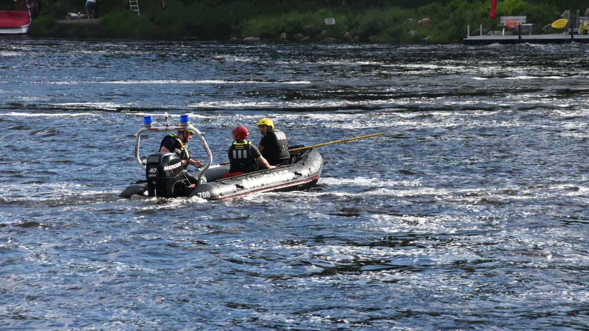 Le corps du jeune homme tombé dans la rivière Ouareau retrouvé