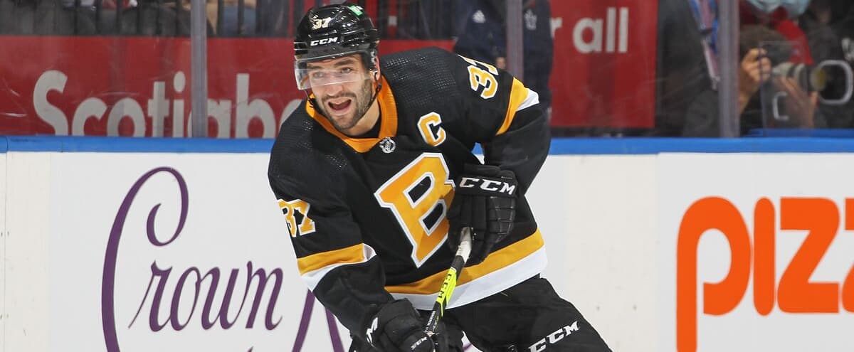 Patrice Bergeron et la loyauté