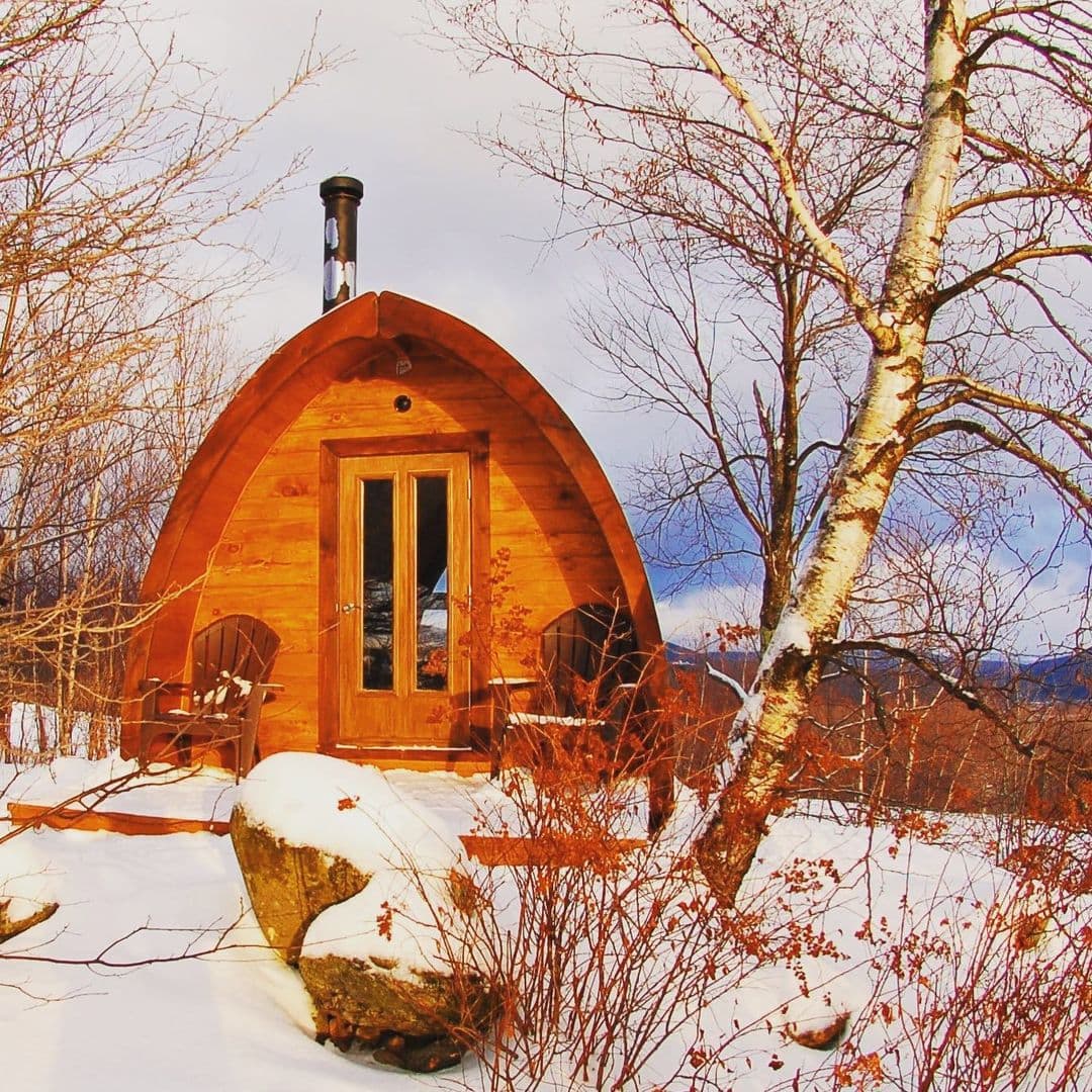 7 endroits o&ugrave; louer des &laquo;pods&raquo; au Qu&eacute;bec cet hiver