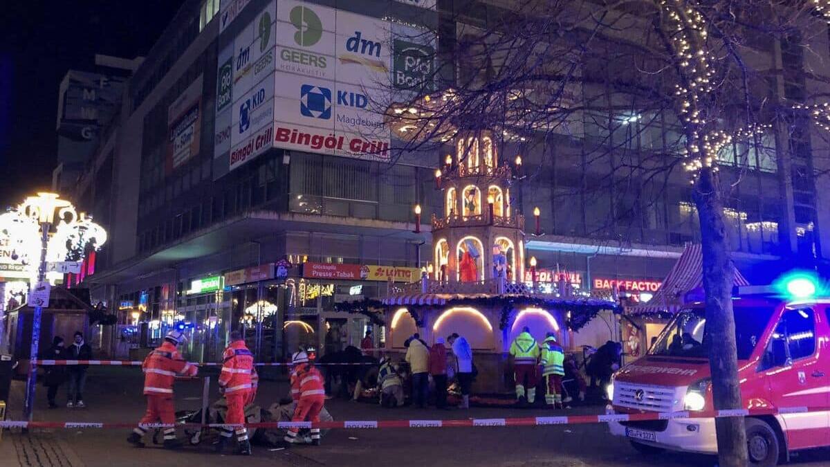 Plus de 60 blessés dans un «attentat» à la voiture bélier dans un marché de Noël