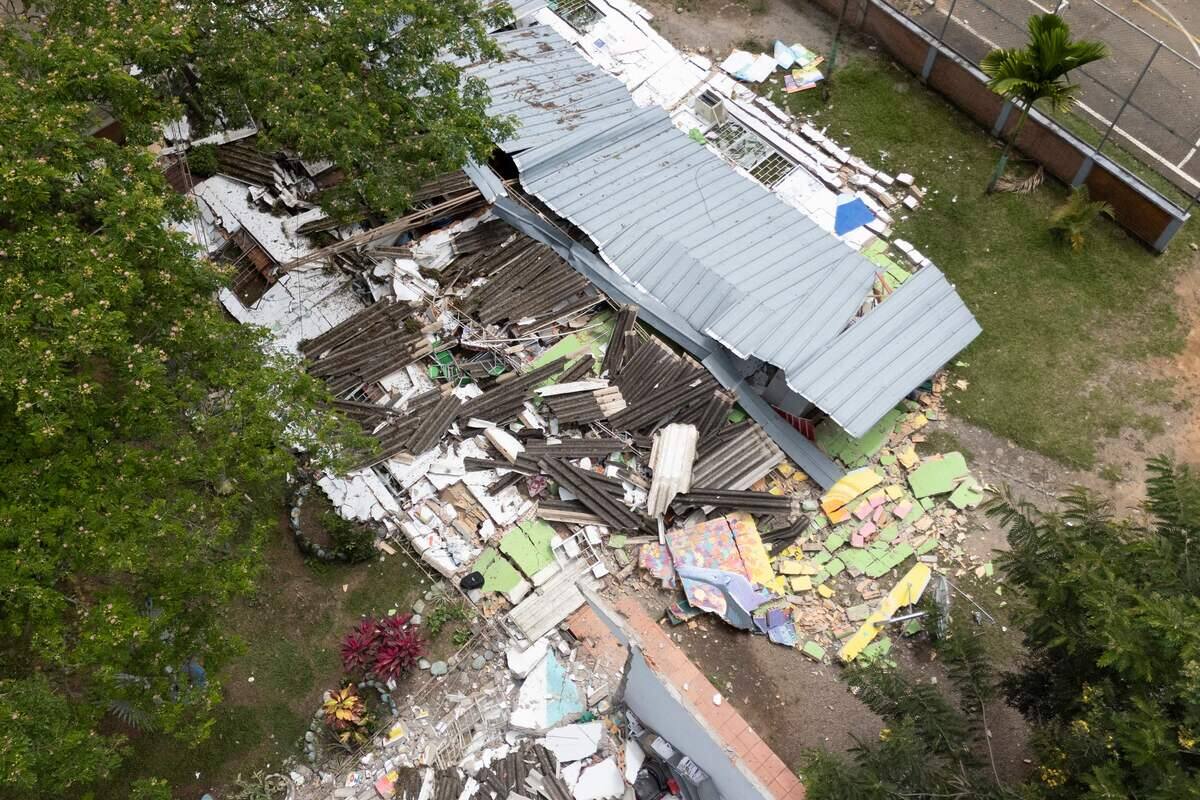 [EN IMAGES]  Terremoto de magnitud 6.5 en Colombia, se sintió fuertemente en Bogotá