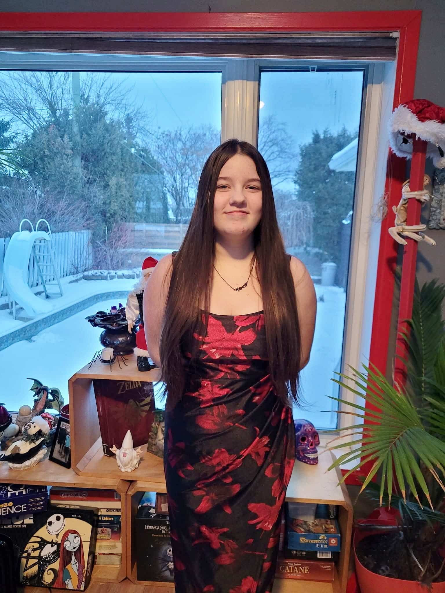 Mégane Désautels-Loyer, 13 ans, est morte dans un accident de scooter à Saint-Hippolyte, vendredi.