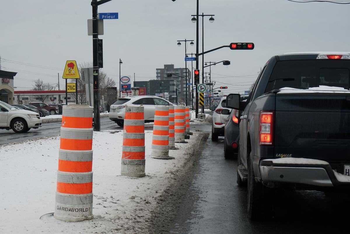 La Ville de Montréal veut faire le ménage des cônes orange 24 Heures MTL