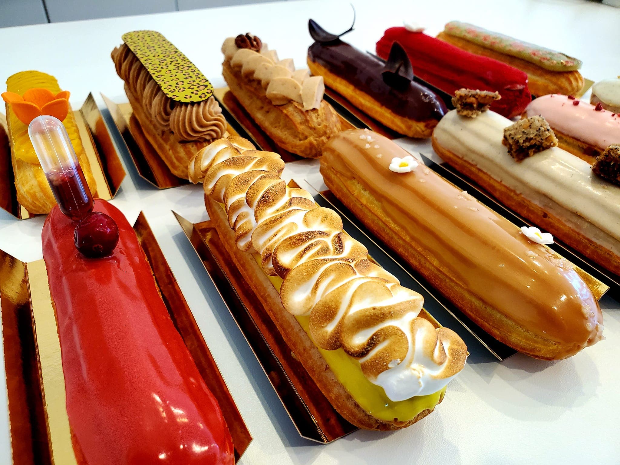 Une nouvelle pâtisserie où manger des éclairs