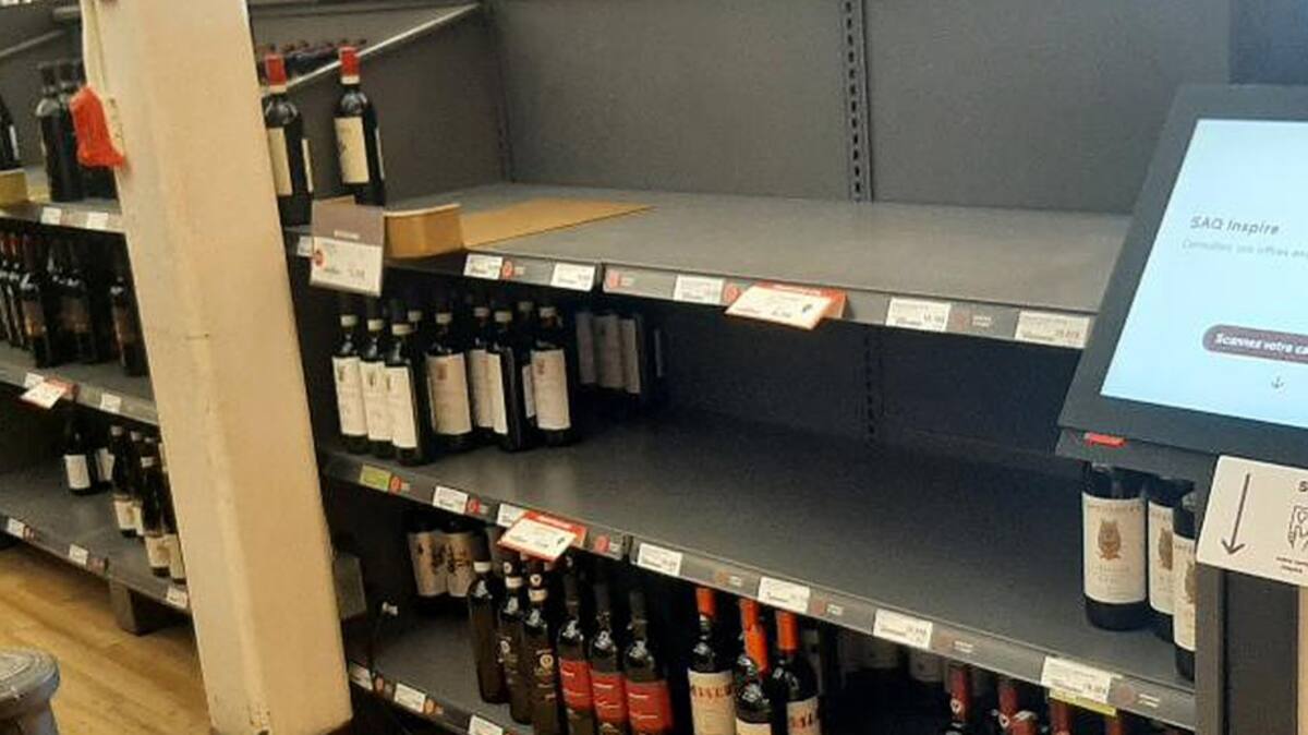 Pénurie des stocks: la SAQ tente de rassurer sa clientèle