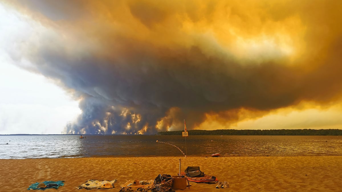 Fire in France: for evacuated residents, the anxiety of leaving their house Fire in France: for evacuated residents, the anxiety of leaving their house